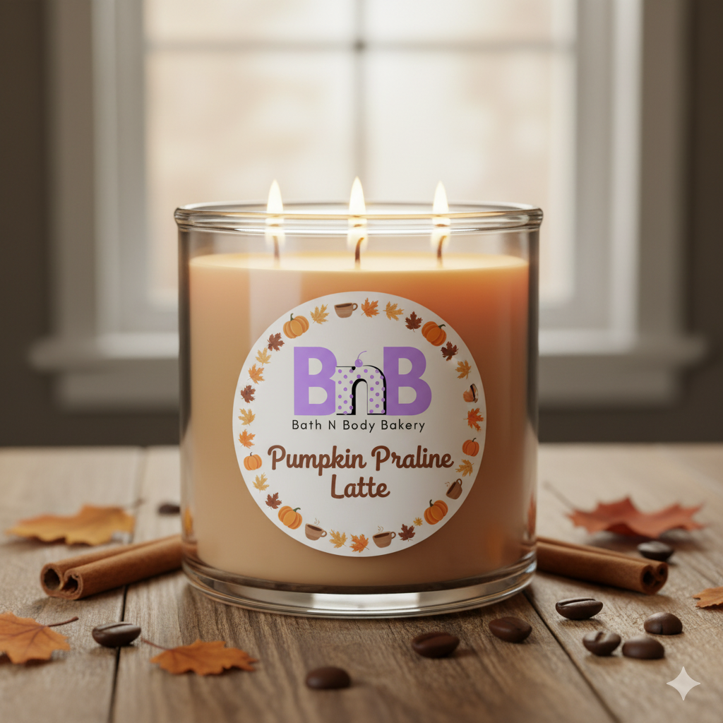 16 oz 3-Wick Hand-poured Soy Candles