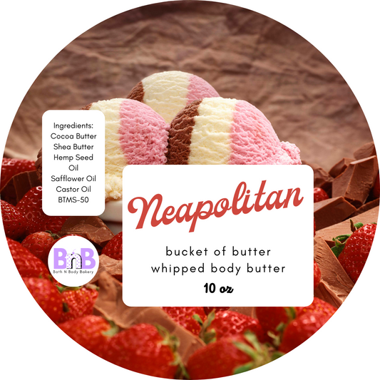 Neapolitan Butter Bucket