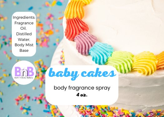 Baby Cakes Fragrance Spray