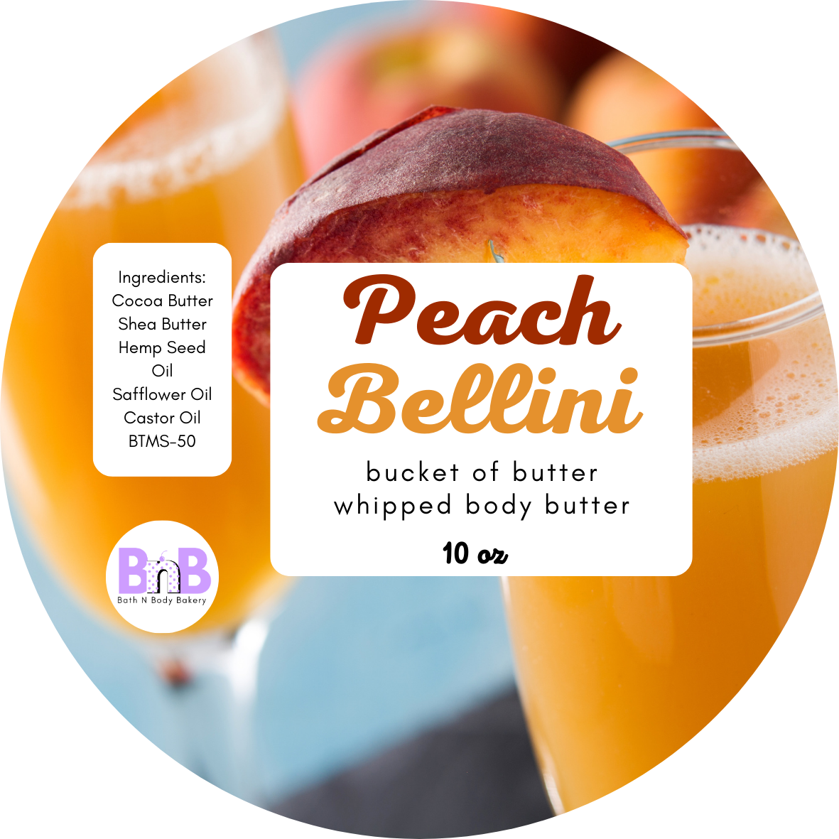 Peach Bellini Butter Bucket