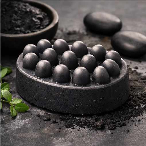Charcoal Massage Soap Bar