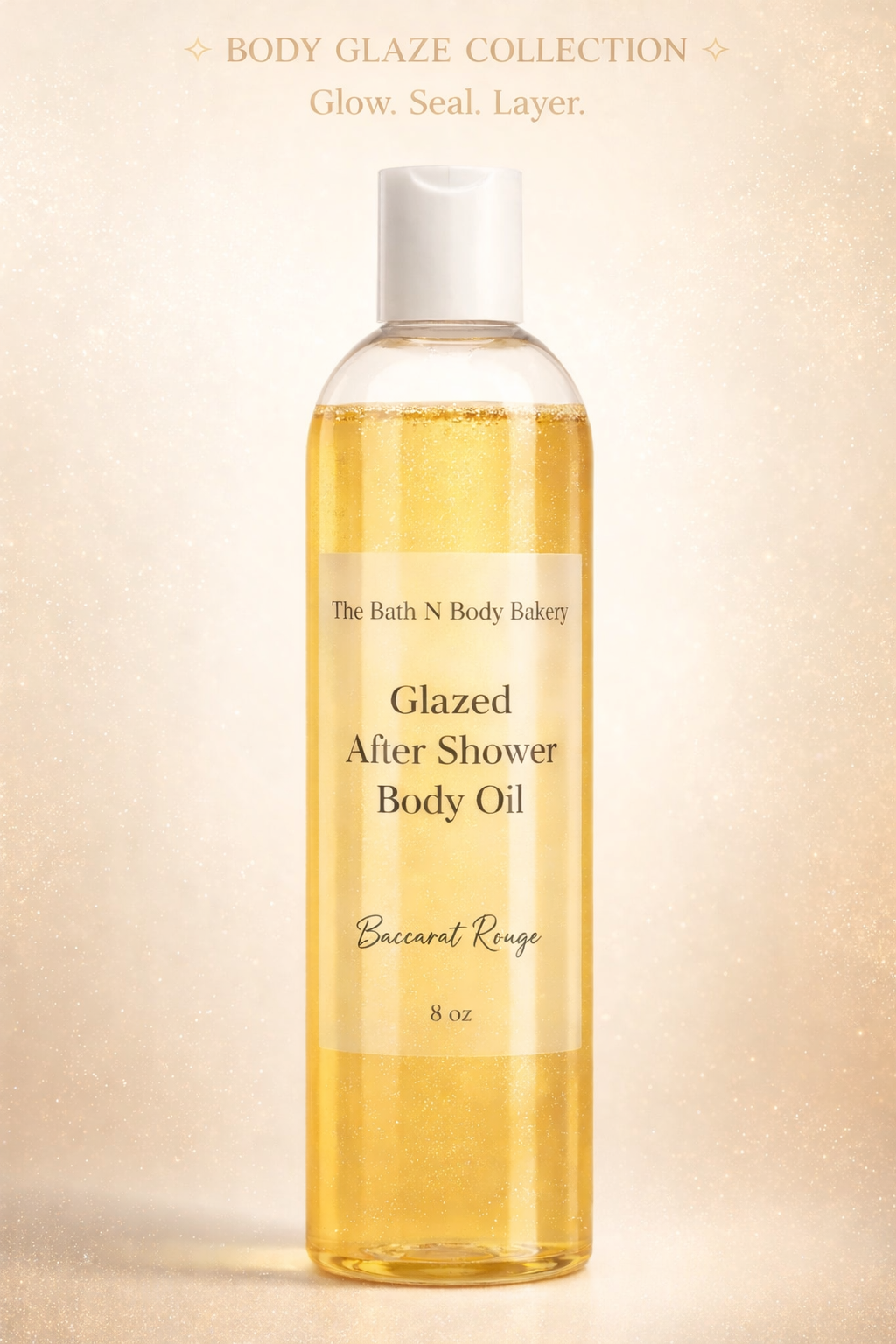 Baccarat Rouge Glazed Body Oil
