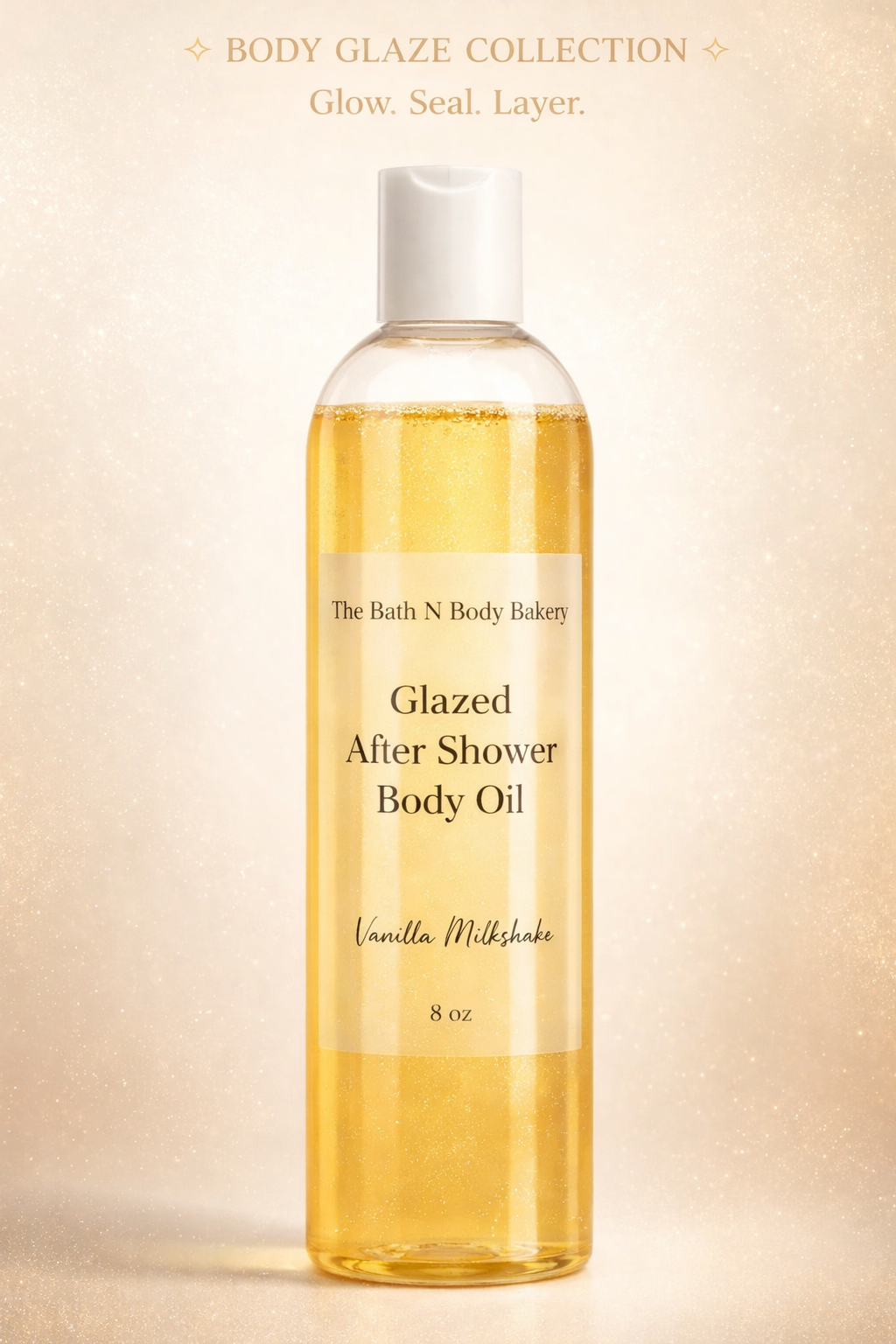 Vanilla Milkshake Glazed Body Oil