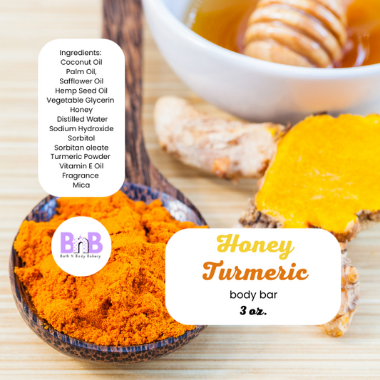 Honey Turmeric Beauty Bar