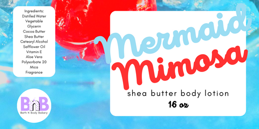 Mermaid Mimosa Shea Butter Body Lotion