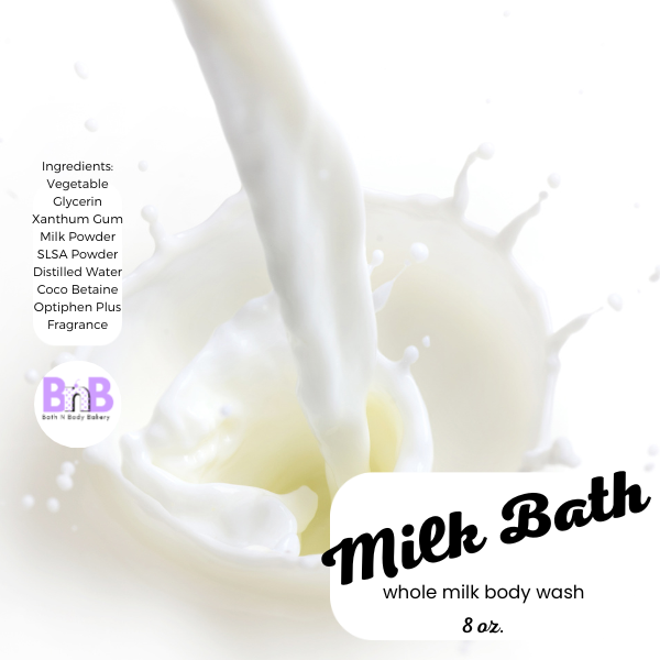 Milk Bath Body Wash 8oz