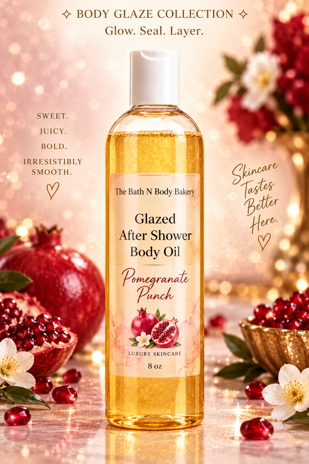 Pomegranate Punch Glazed Body Oil