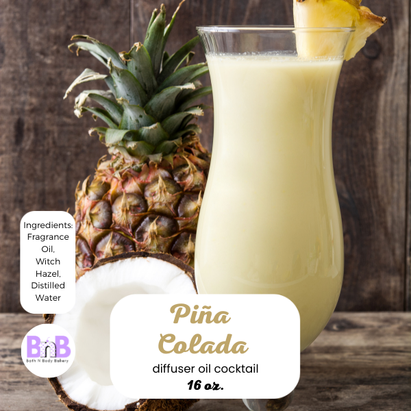 Pina Colada Diffuser Cocktail