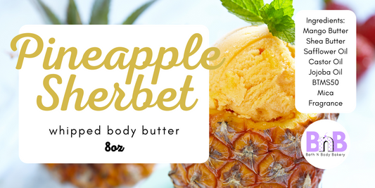 Pineapple Sherbet Whipped Body Butter