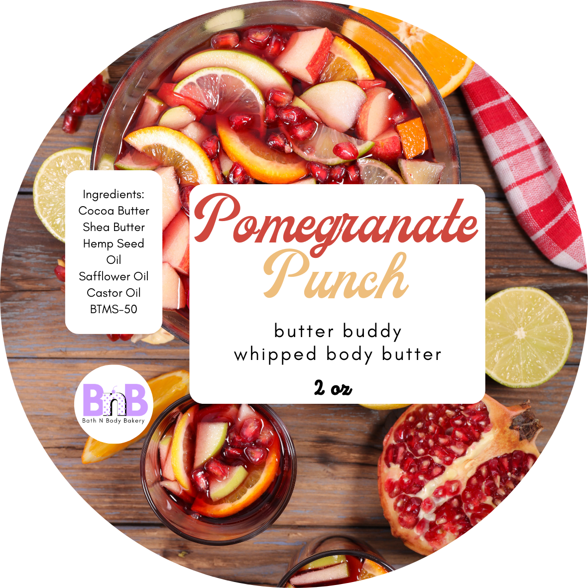 Pomegranate Punch Butter Buddy