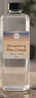 Strawberry Pina Colada Diffuser Cocktail