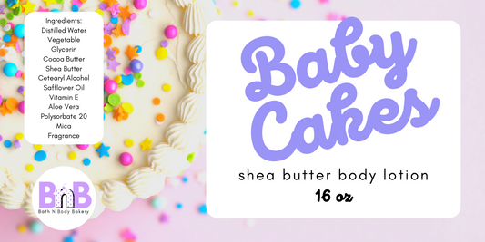 Baby Cakes Shea Butter Body Lotion