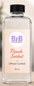 Peach Sorbet Diffuser Cocktail
