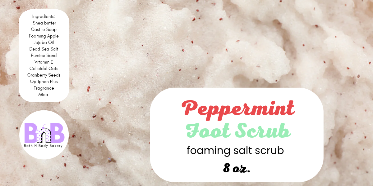 Peppermint Foot Scrub