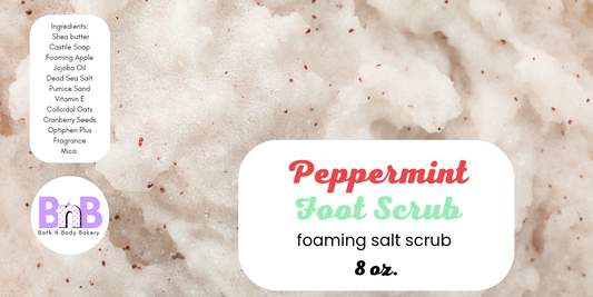 Peppermint Foot Scrub