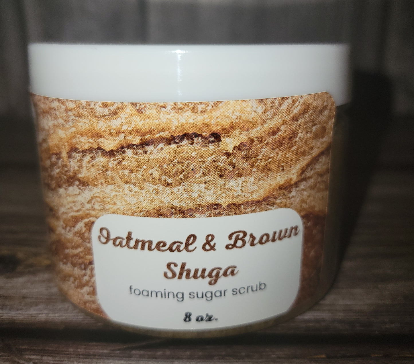 Oatmeal Brown Shuga Foaming Scrub