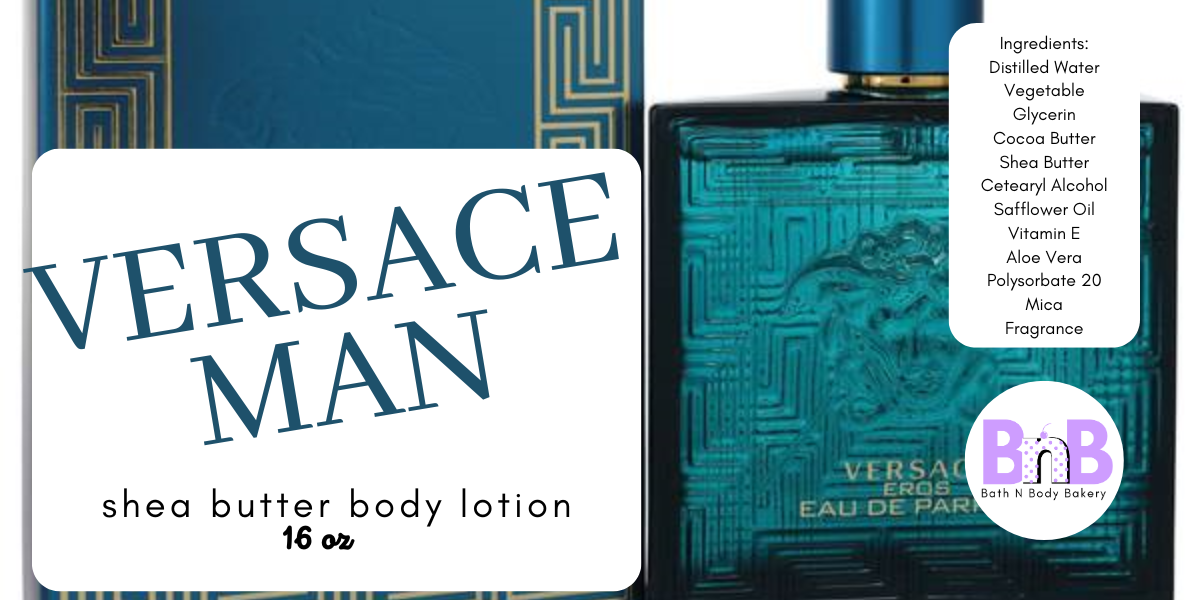 Versace Man Shea Butter Body Lotion